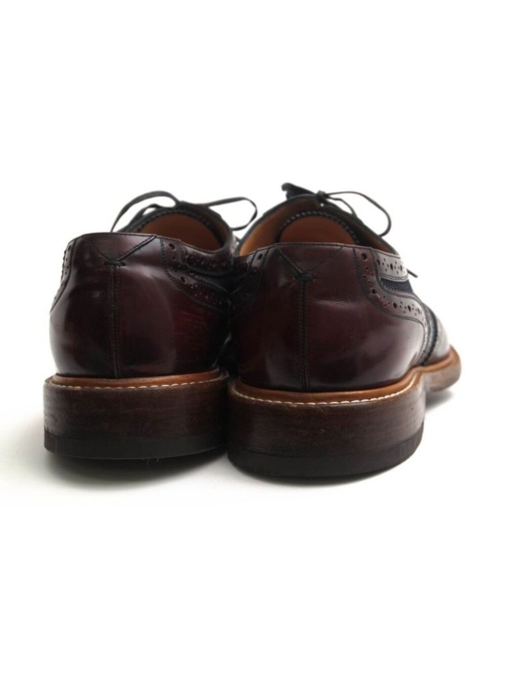 Louis Vuitton Shoes Business Men Cotton Canvas Leather Red Brown - Picture 4 of 8